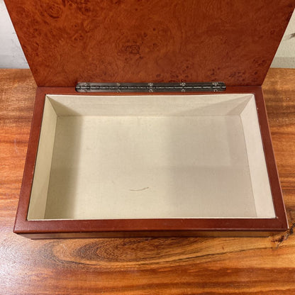 Burlwood Style Trinket Box