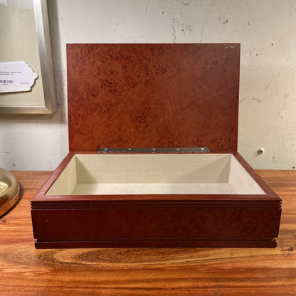 Burlwood Style Trinket Box