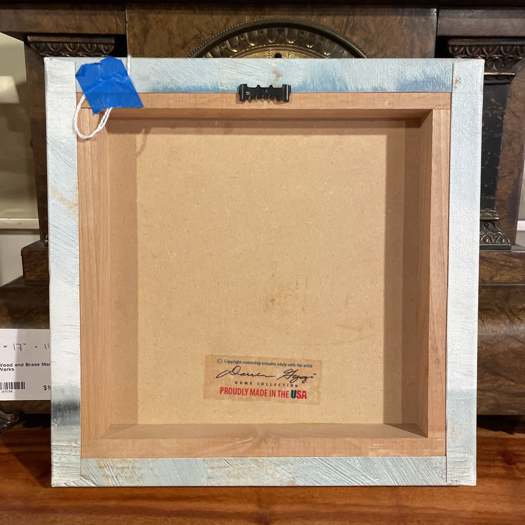 Airplane Small Square Canvas Art