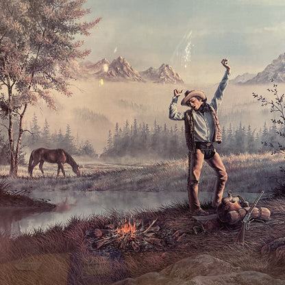 David Ewart "Mornin' Cowboy" Print