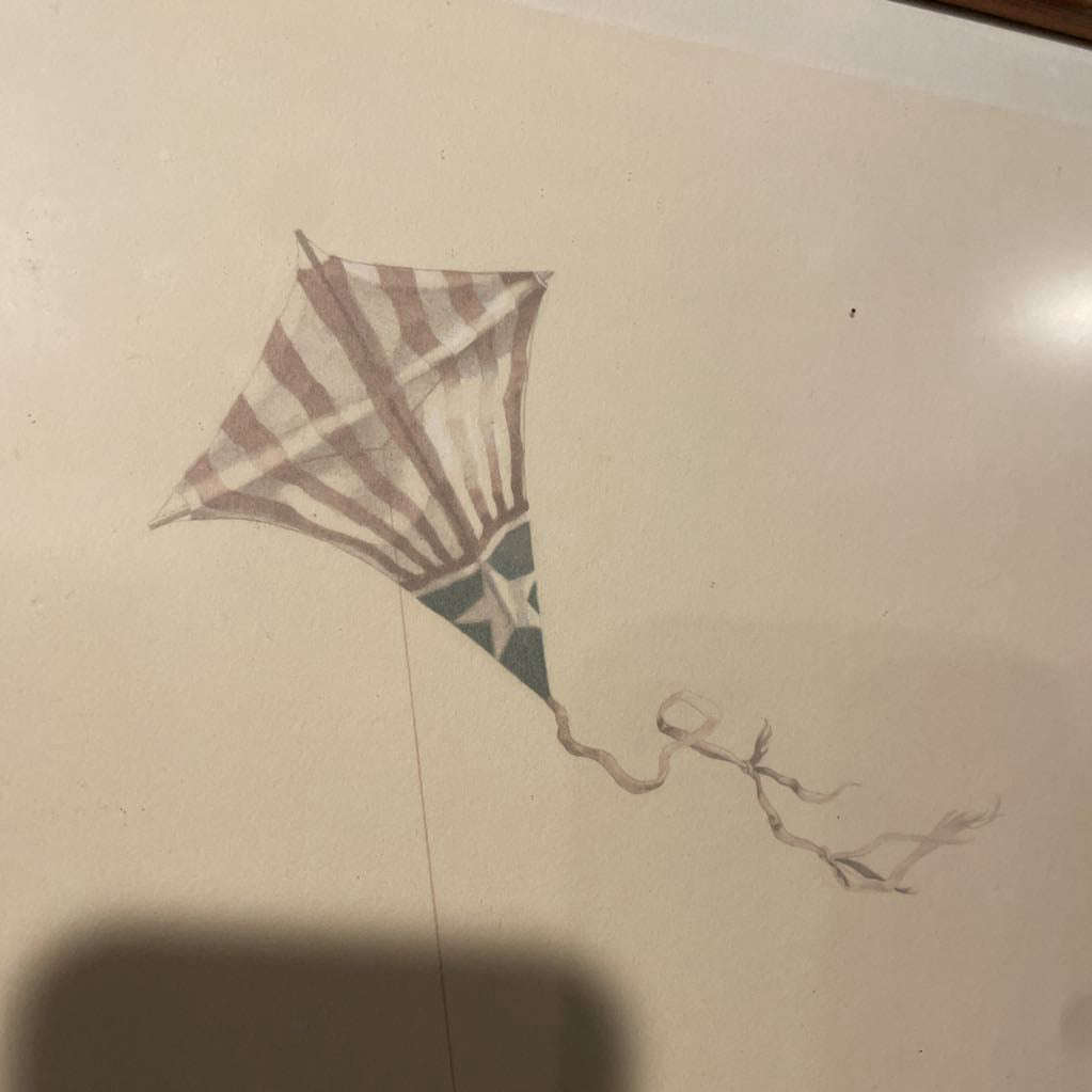 MICHAEL MARTIN "Boy With Kite" ART