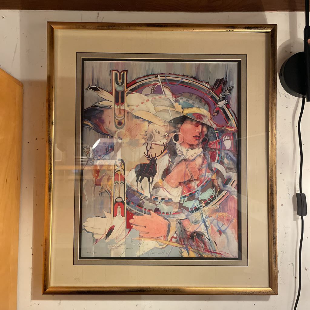 Amy Burnett "Time Circle of a Beginning" Print ART