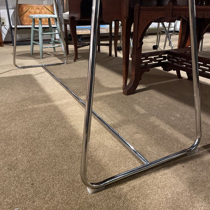 Bamboo & Chrome Modern Console Table C CONSOLE TABLES