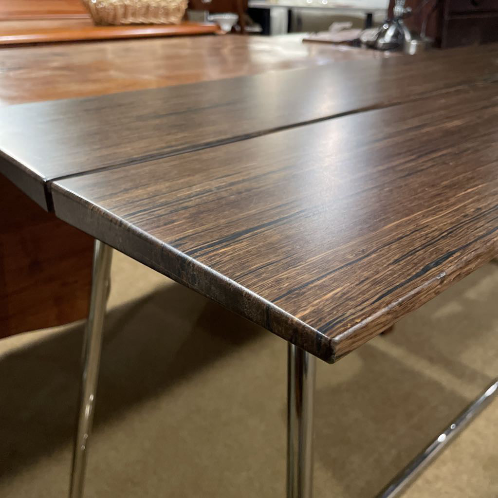Bamboo & Chrome Modern Console Table C CONSOLE TABLES