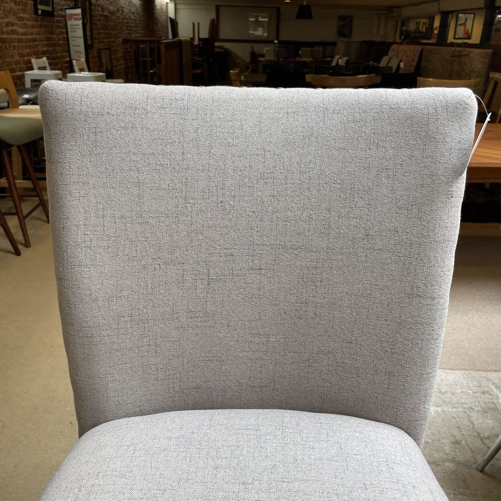 Grey Nailhead Bar Stool C STOOLS