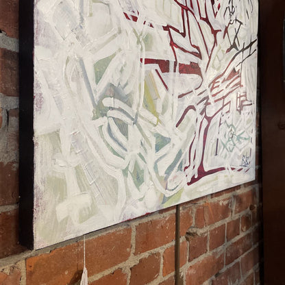 Brooke Borcherding Acrylic Mapquest Abstract Art