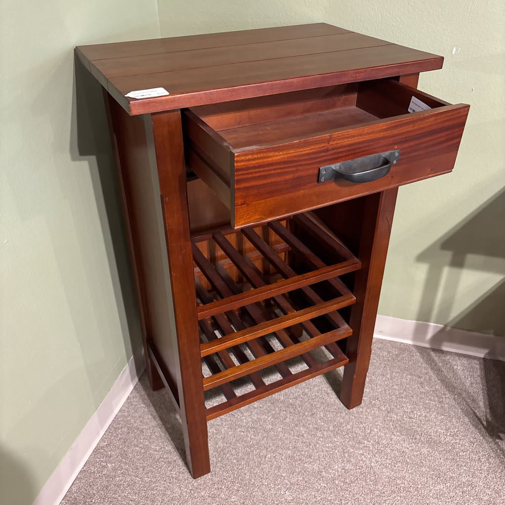 Wine Rack/Accent Table C SIDE TABLES