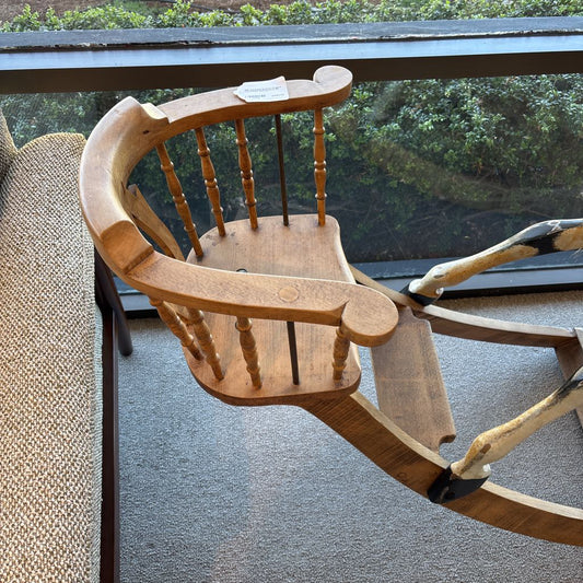 1989 Stevenson Brothers England Two Person Rocking Horse UNIQUE FINDS