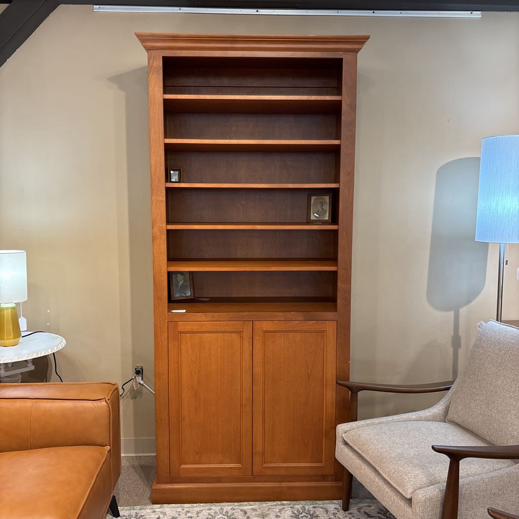 Bookcase w/ Storage Cabinet