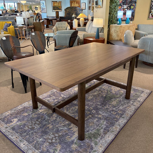 Walnut Trestle Dining Table C DINING TABLES