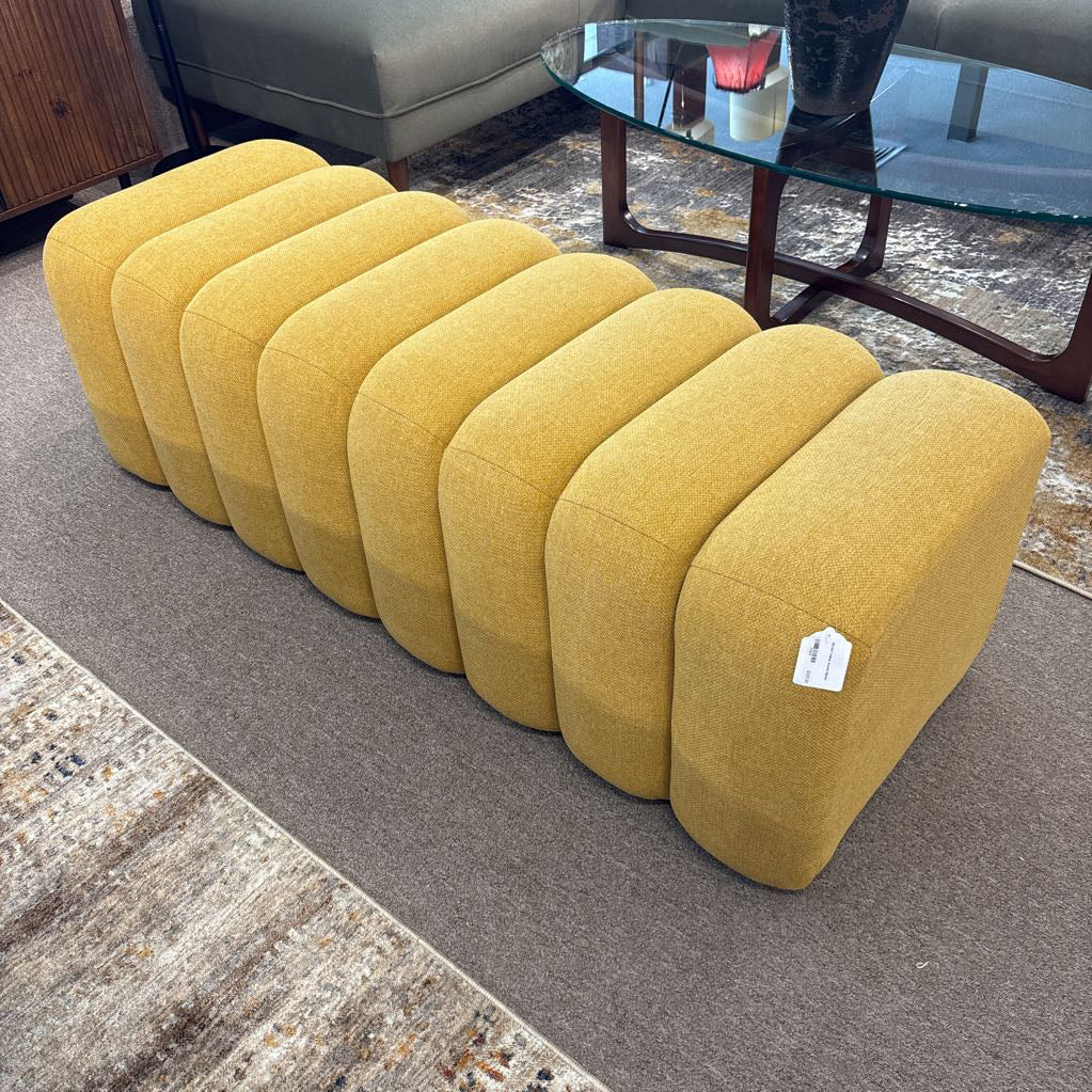 Harvest Yellow Accent Bench