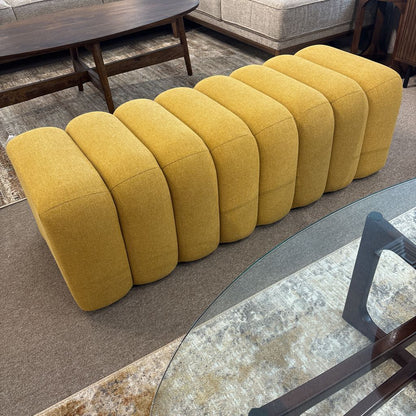 Harvest Yellow Accent Bench