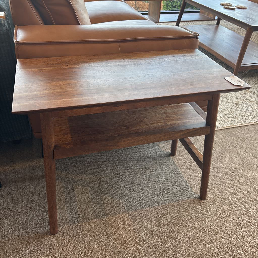 Dark Acacia Recliner Table