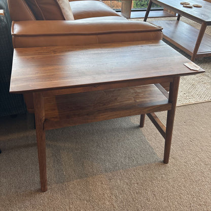 Dark Acacia Recliner Table