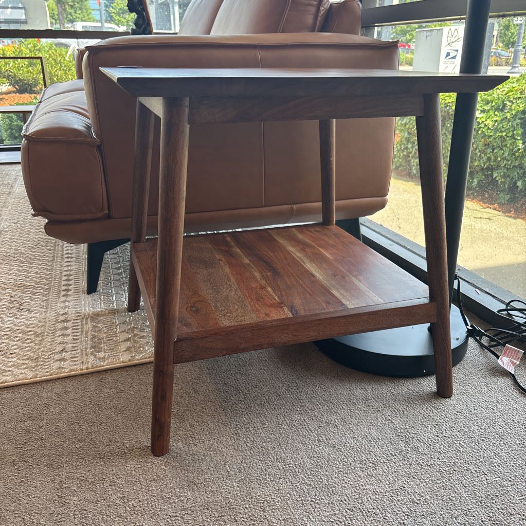 Dark Acacia End Table C SIDE TABLES