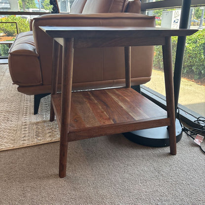 Dark Acacia End Table C SIDE TABLES