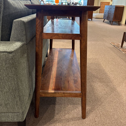 Dark Acacia Console Table C CONSOLE TABLES