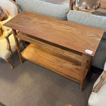 Natural Acacia Console Table C CONSOLE TABLES