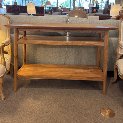 Natural Acacia Console Table C CONSOLE TABLES