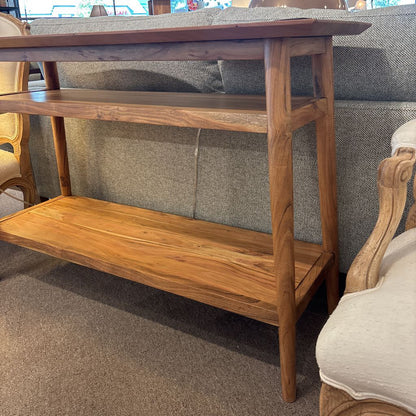 Natural Acacia Console Table C CONSOLE TABLES