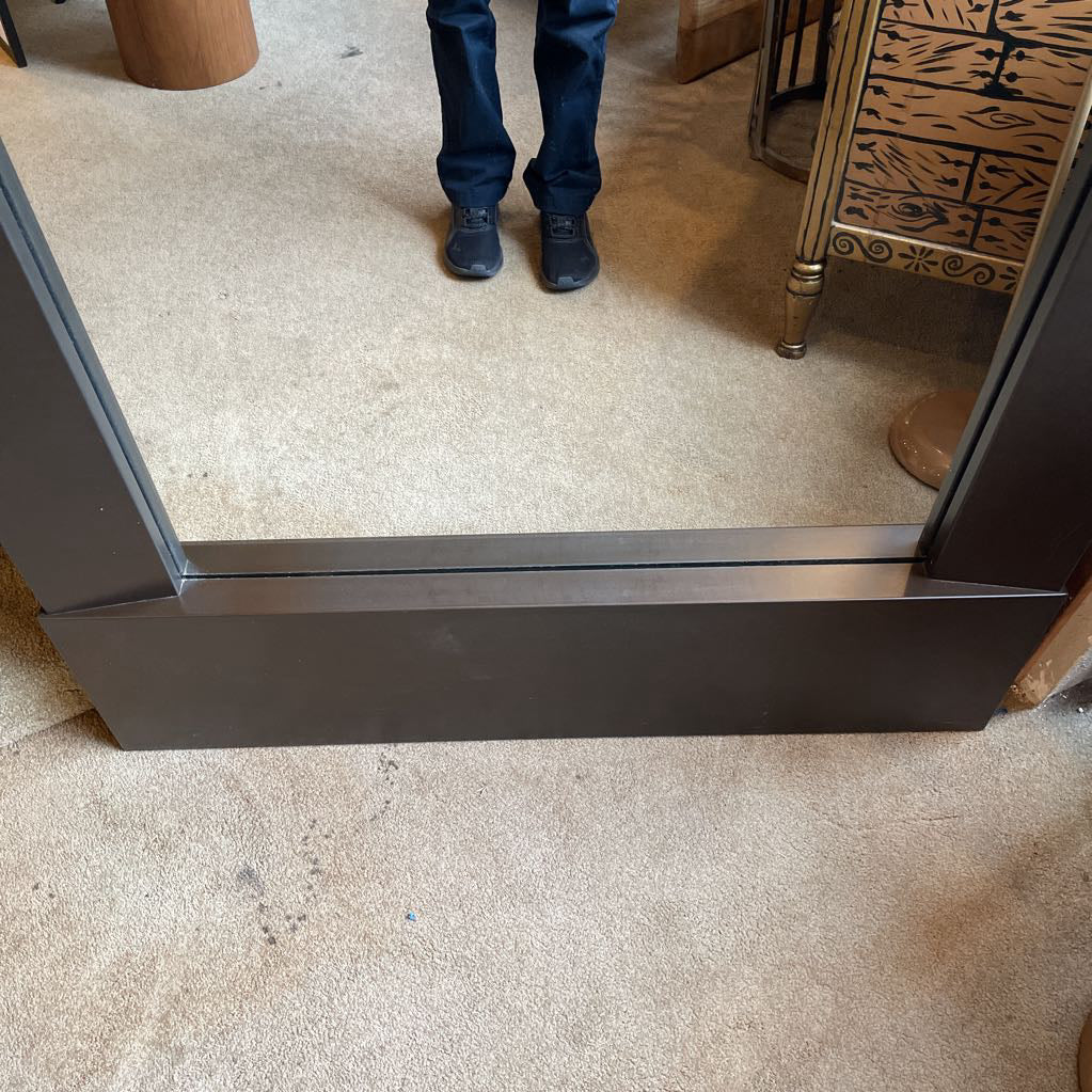 Bronze Sculptural Floor Mirror C MIRRORS