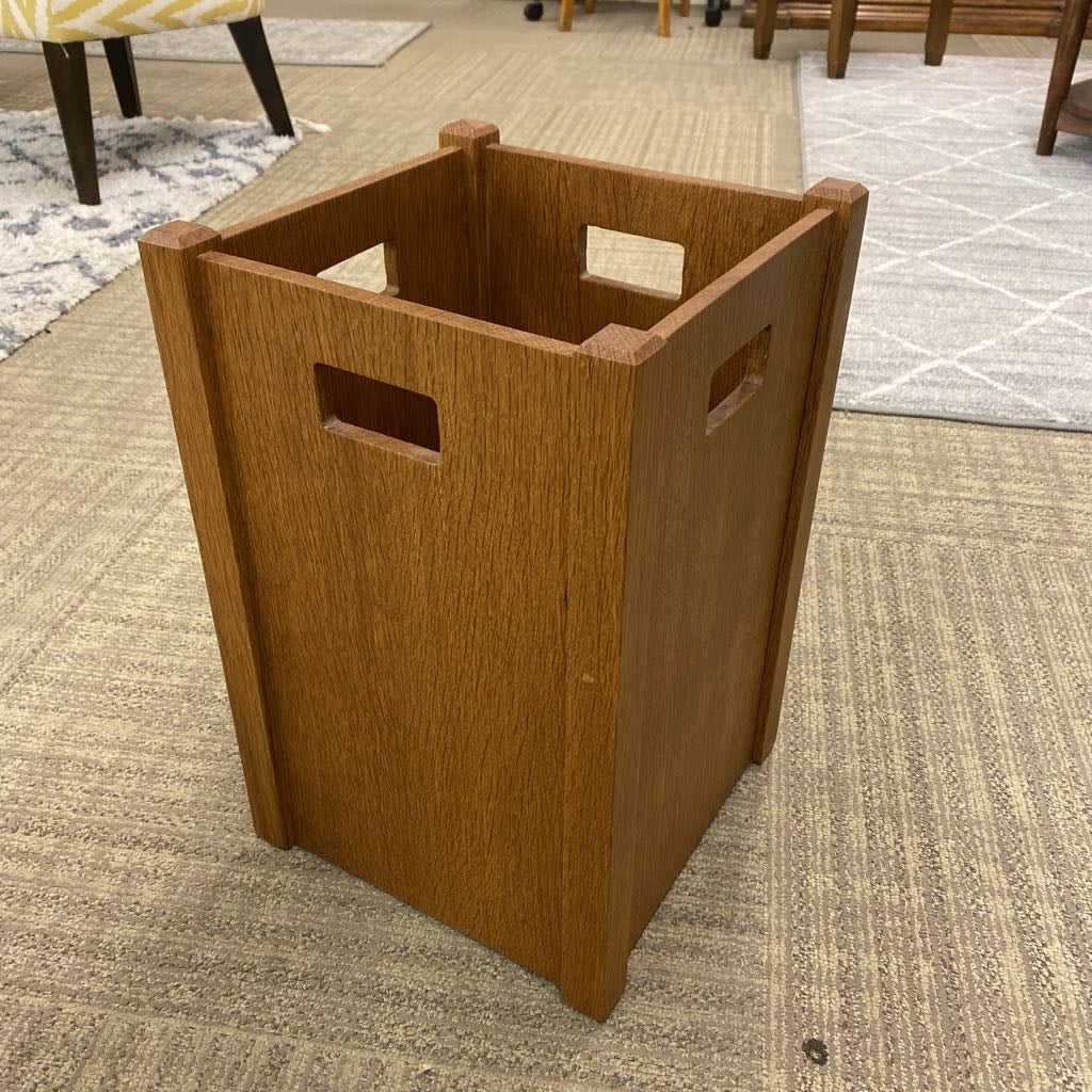 Signed WAYNE IVY Custom Arts & Crafts Style Waste Basket Umbrella Stand SMALLS