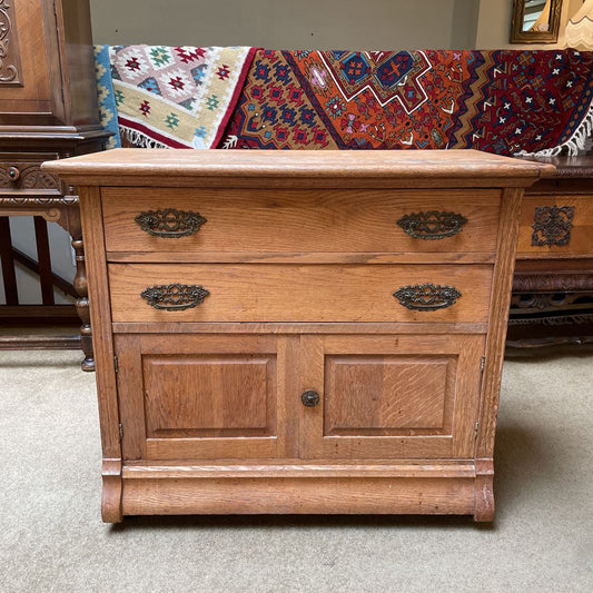 Antique Oak Chest of Drawers (AS IS) C LOWBOYS