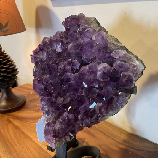 Amethyst Chunk on Stand UNIQUE FINDS