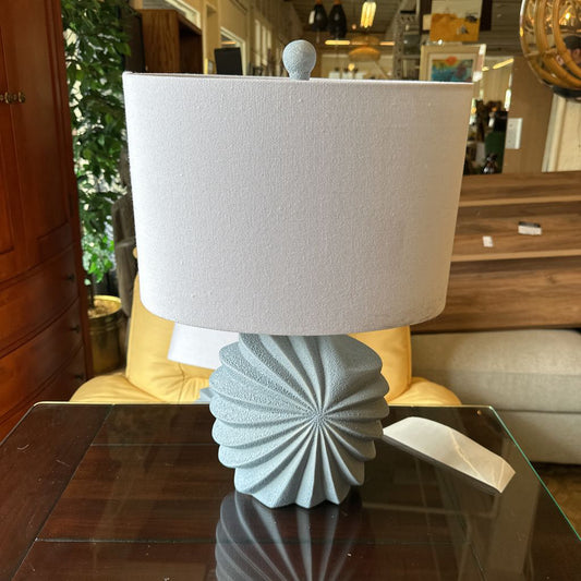 Blue Wavy Pattern Lamp LAMPS