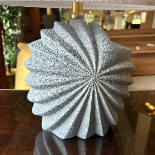 Blue Wavy Pattern Lamp LAMPS