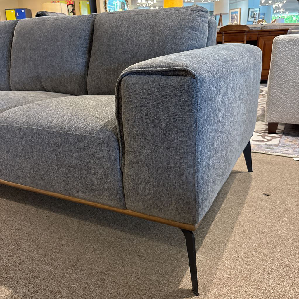 Alloy Mod Wood Trim Sofa