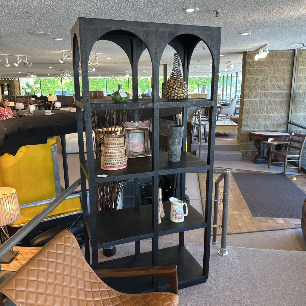 Ronda Black Bookshelf C BOOKSHELVES