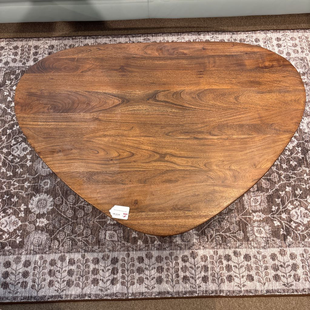Mod 2-tier Walnut Coffee Table