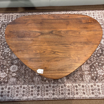 Mod 2-tier Walnut Coffee Table
