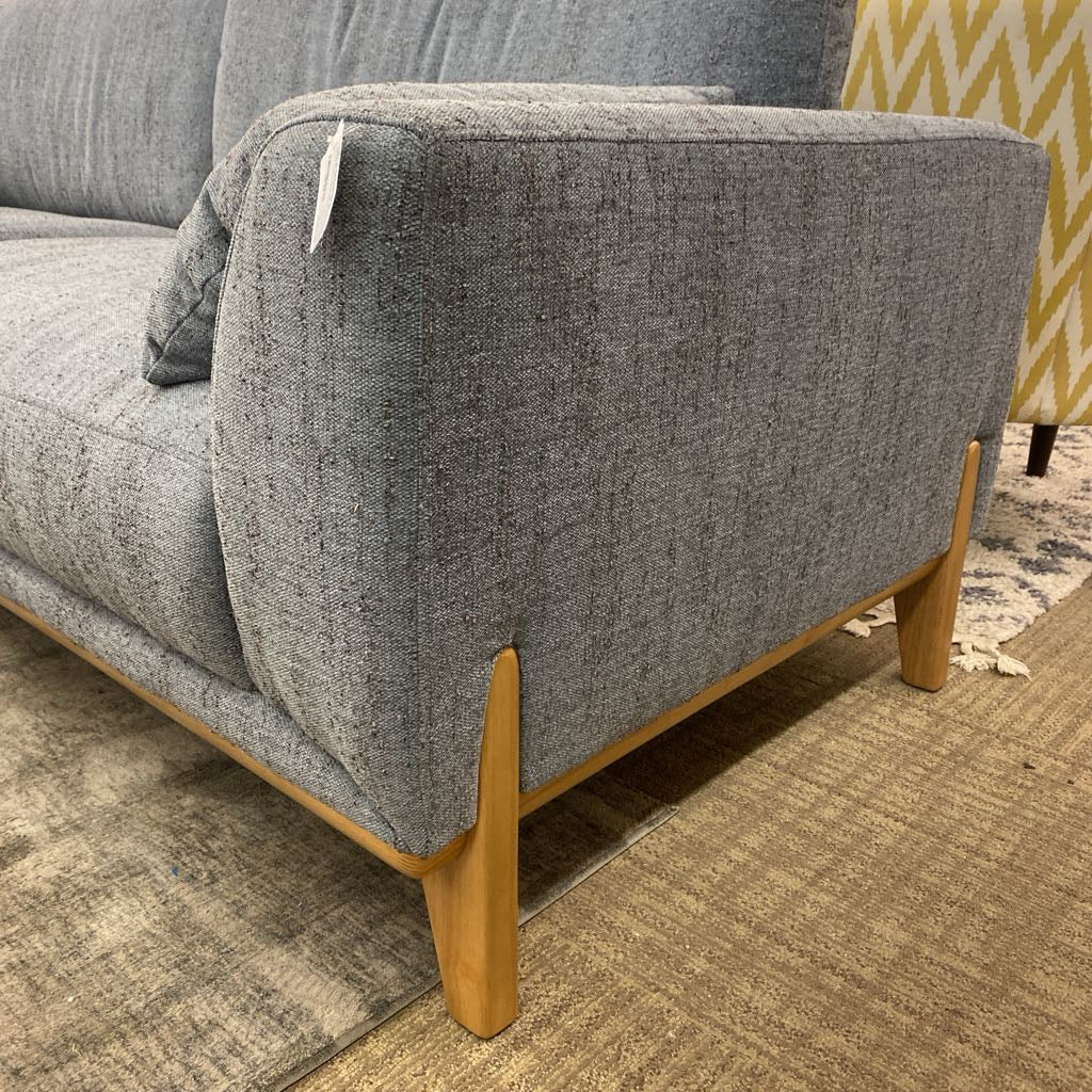 Seville Dusty Blue Sofa U SOFAS