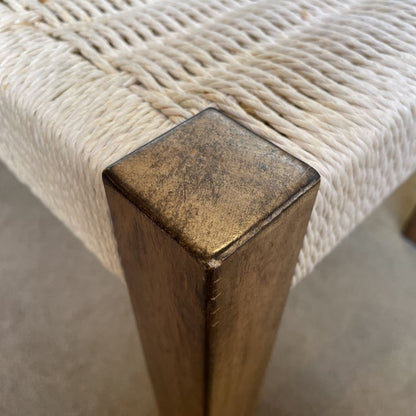 MC Style Woven Dining Bench C ACCENT BENCHES