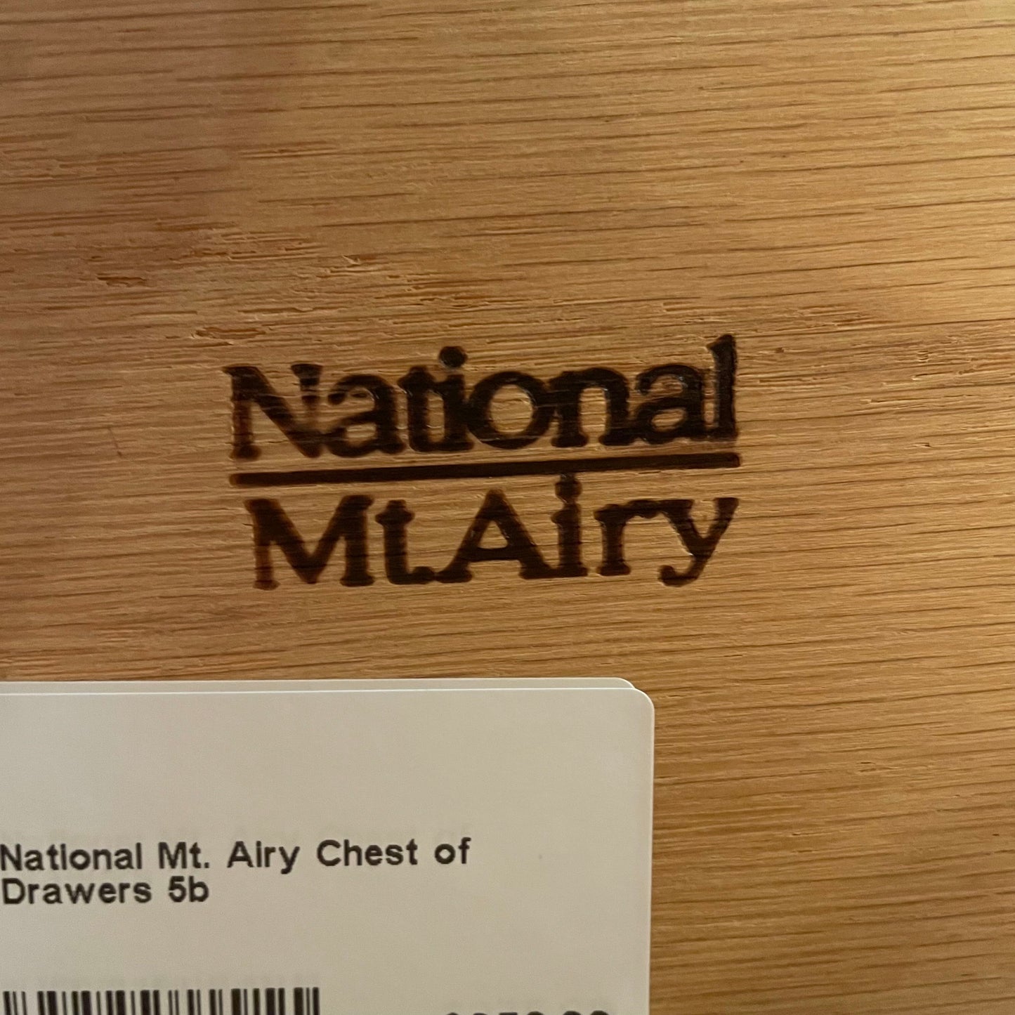 National Mt. Airy Chest of Drawers C LOWBOYS