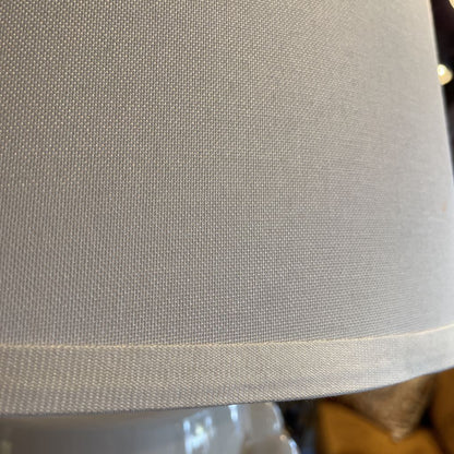 White Dotted Ceramic Table Lamp LAMPS