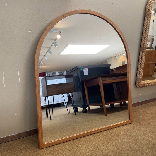 Wooden Arched Wall Mirror C MIRRORS