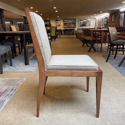 Swaim Green/Gray Upholstered Wood Frame Dining Chair C DINING CHAIRS
