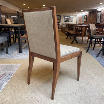Swaim Green/Gray Upholstered Wood Frame Dining Chair C DINING CHAIRS