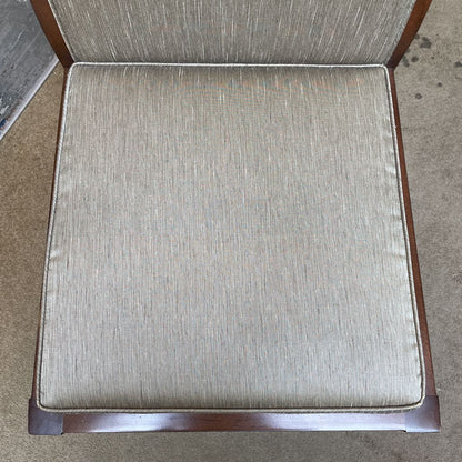 Swaim Green/Gray Upholstered Wood Frame Dining Chair C DINING CHAIRS
