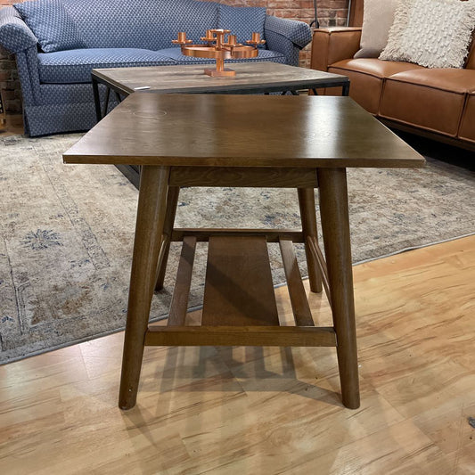 2 Tier Wooden Square Side Table C SIDE TABLES
