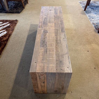 Rustic Wooden Dining Bench C DINING BENCHES