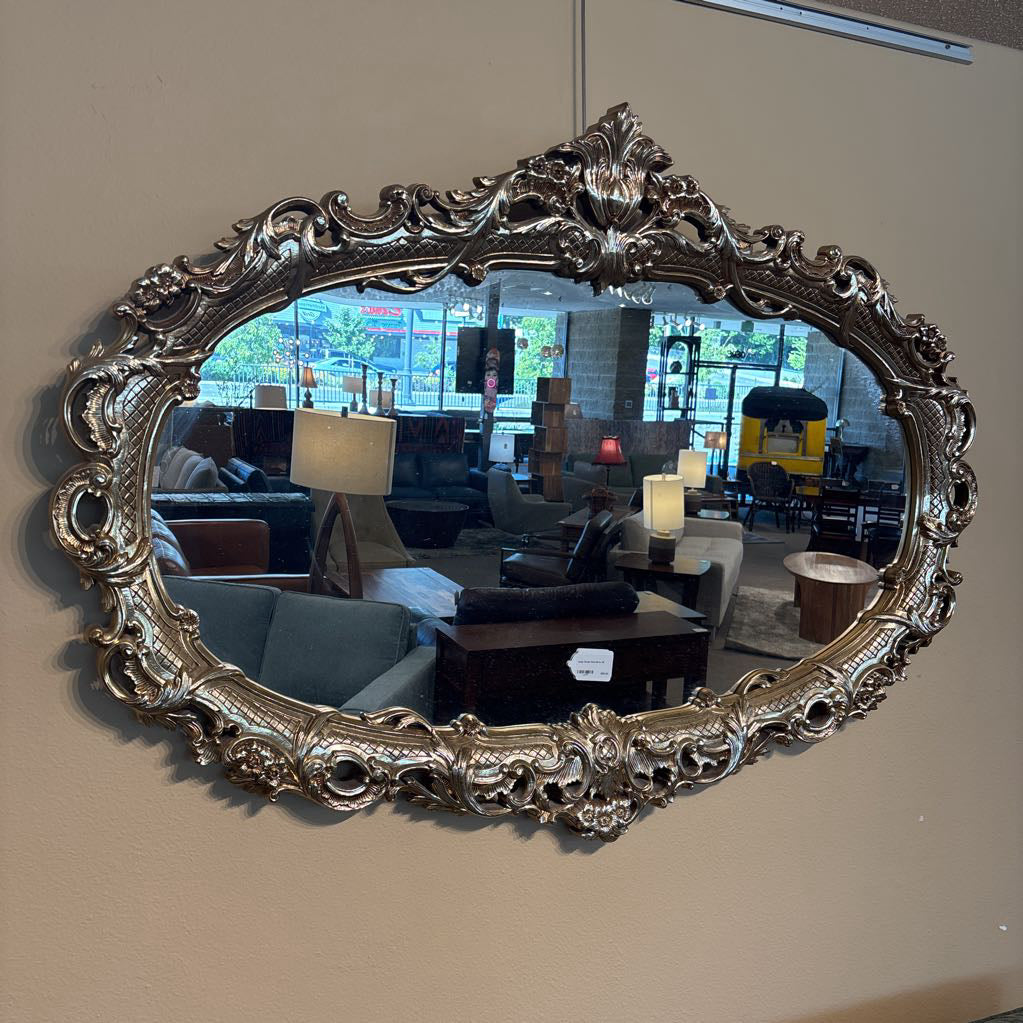 Large Ornate Gold Mirror