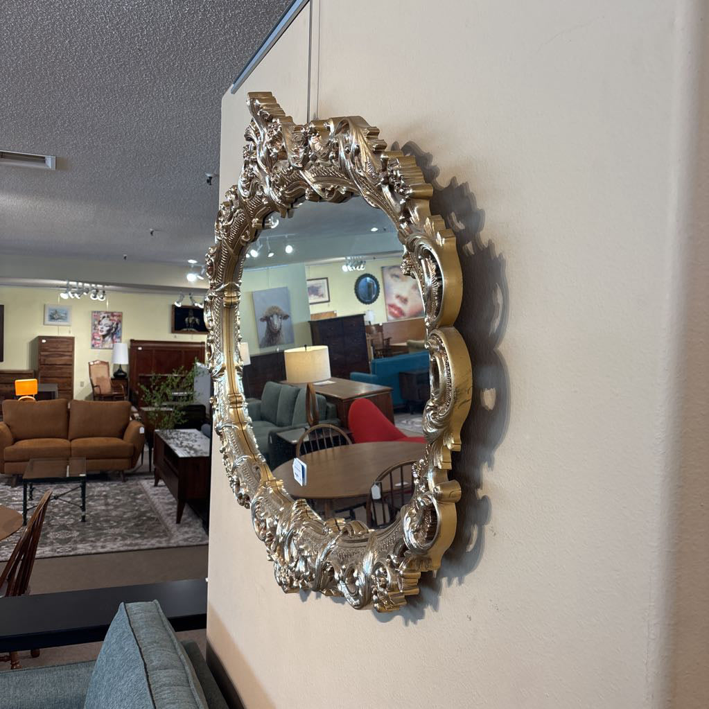 Large Ornate Gold Mirror