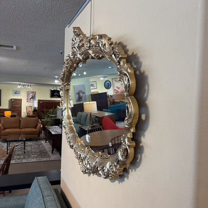 Large Ornate Gold Mirror