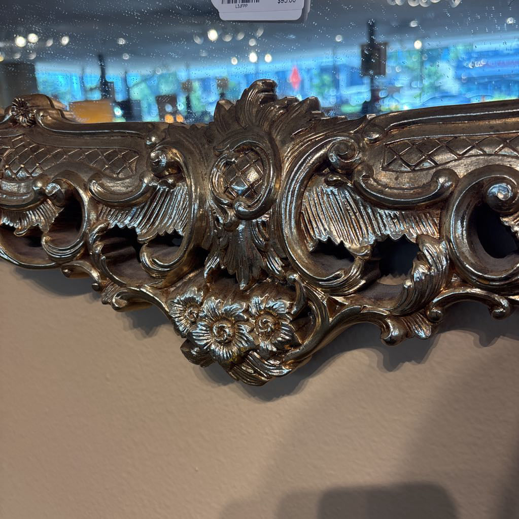Large Ornate Gold Mirror