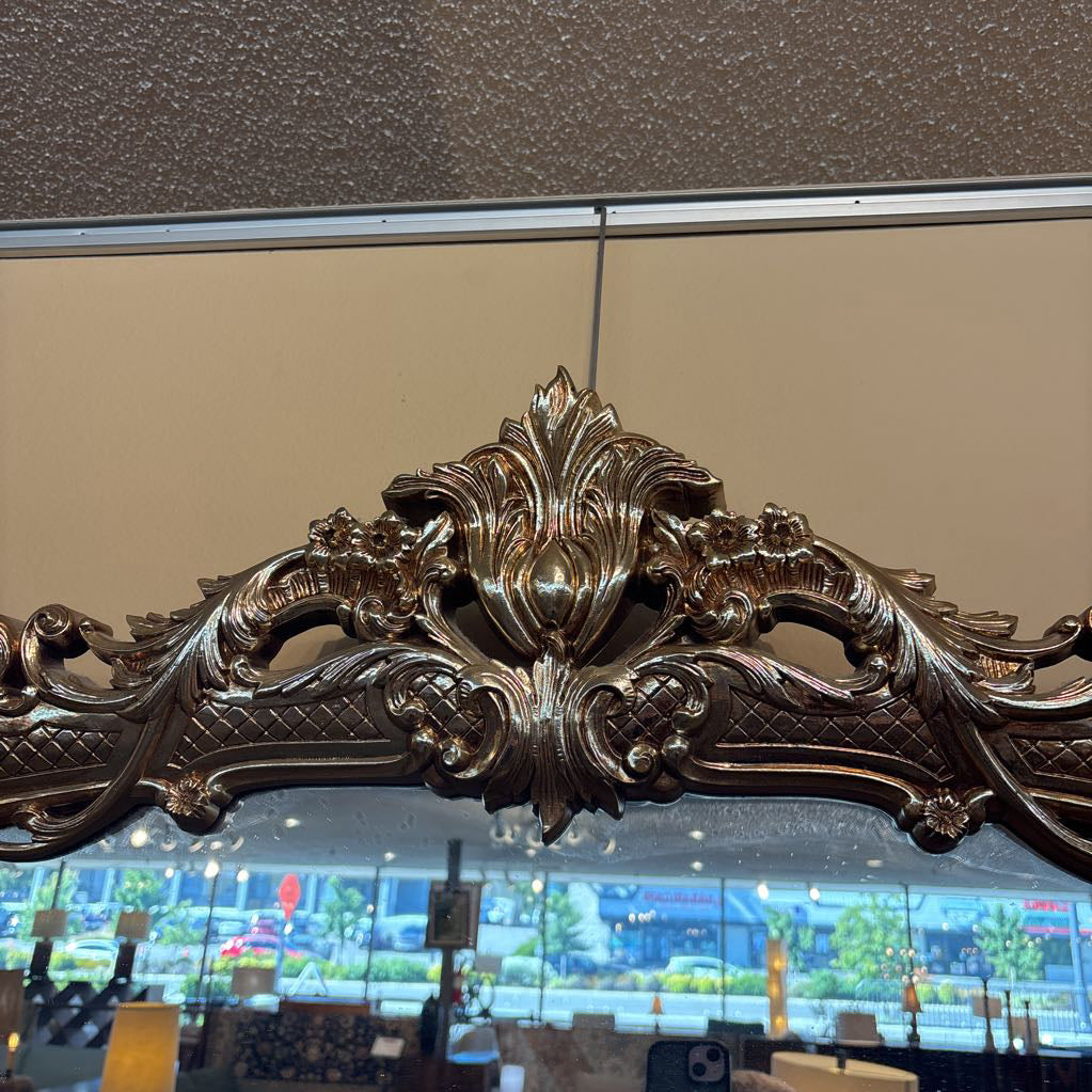 Large Ornate Gold Mirror