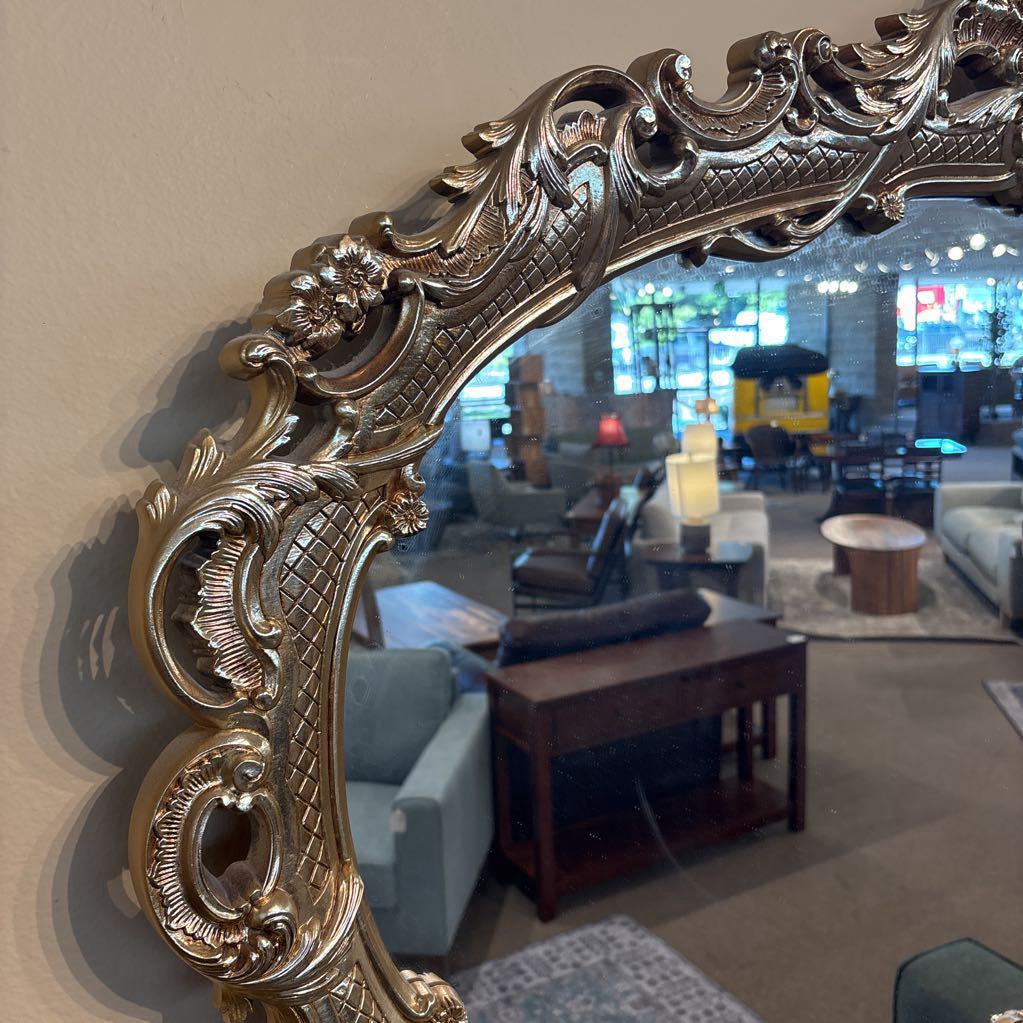 Large Ornate Gold Mirror